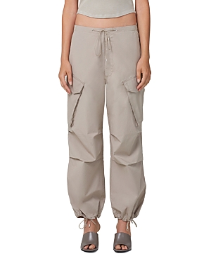 Agolde Woman Pants Light Grey Size M Cotton In Drab