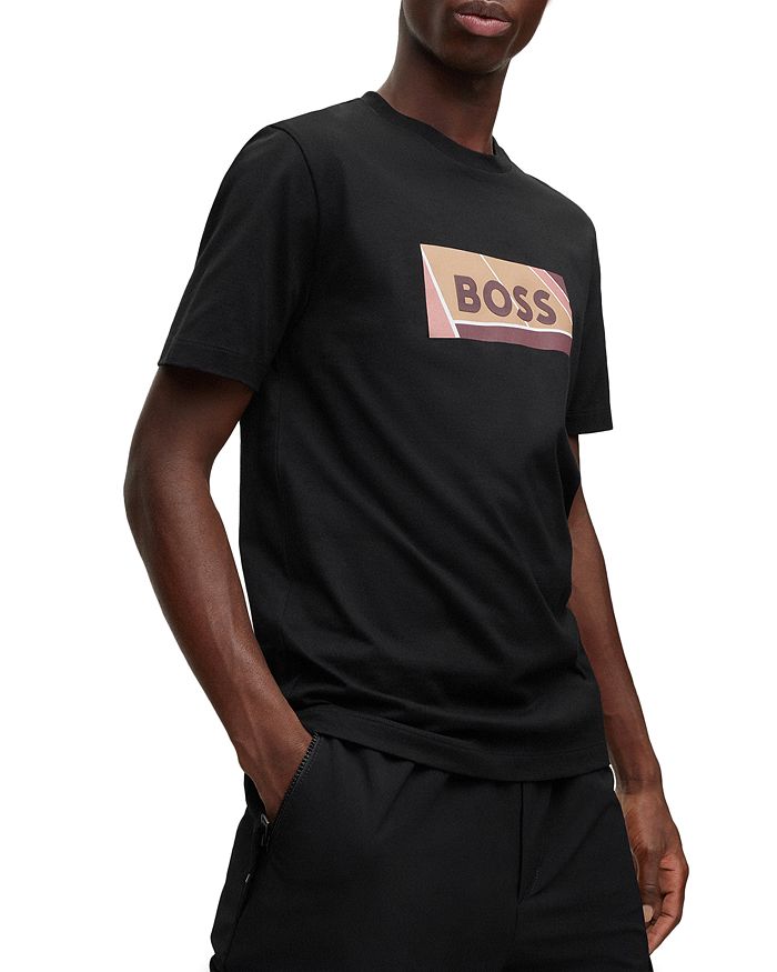 BOSS Tessler Slim Fit Logo Graphic Tee Bloomingdale s
