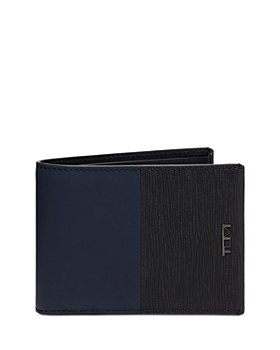 Leather Billfold Wallet - 8 Card Wallet - Dark Monogram - Aman