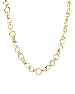 Gurhan Hoopla 24K Yellow Gold Link Necklace, 20