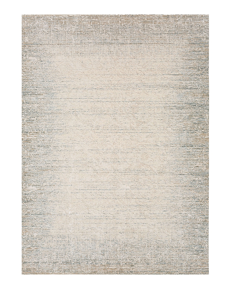 Karastan Solitude Mandawa Area Rug, 6'5 X 9'3 In Cream/dark