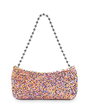 Shop Liselle Kiss Chelsea Ball Chain Shoulder Bag In Confetti/silver