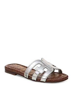 Sam Edelman Girls' Bay Kids Slip On Sandals - Toddler, Little Kid, Big Kid In Soft Silver