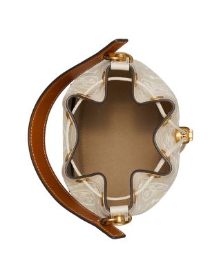 T Monogram Jacquard Bucket Bag