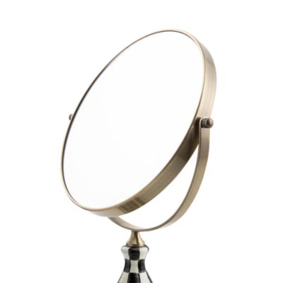 Courtly Check Enamel Vanity Mirror