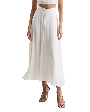 Reiss Ruby Maxi Skirt In Ivory