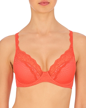 Natori Beyond Underwire Contour Bra In Bright Coral
