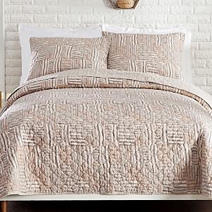 Justina Blakeney Abrazo Quilt Set, Full/queen In Taupe