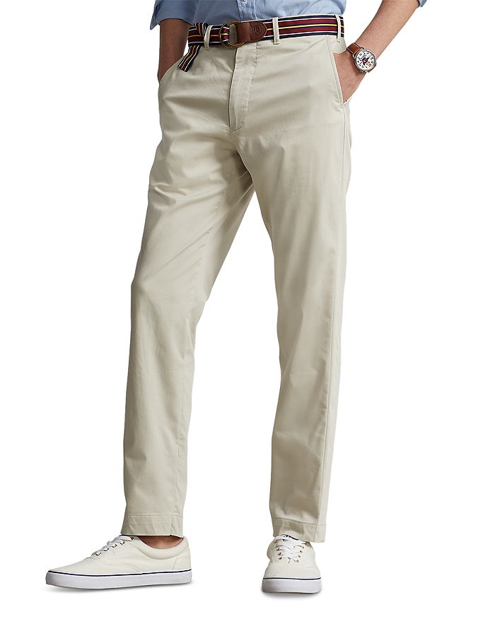 Polo Ralph Lauren Tailored Fit Stretch Twill Pants | Bloomingdale's