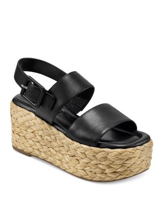 Marc Fisher Women's Patryce Ankle Strap Espadrille Platform