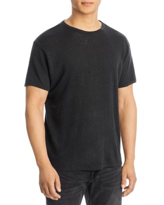 Alex Crane Sun Regular Fit Linen Tee | Bloomingdale's