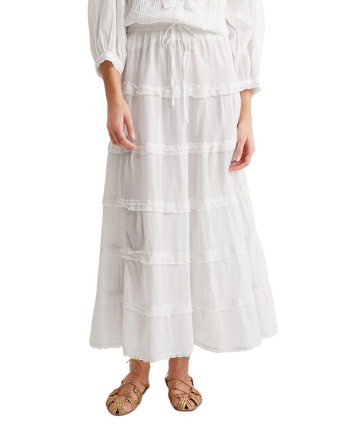 Tiered skirt on sale bloomingdales