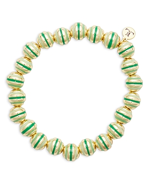 Green Stripe Beaded Bracelet - 100% Exclusive
