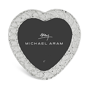 Shop Michael Aram Heart Frame, 5 In Silver