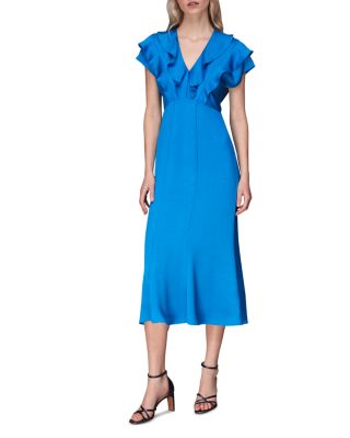 Adeline Ruffled Midi Dress