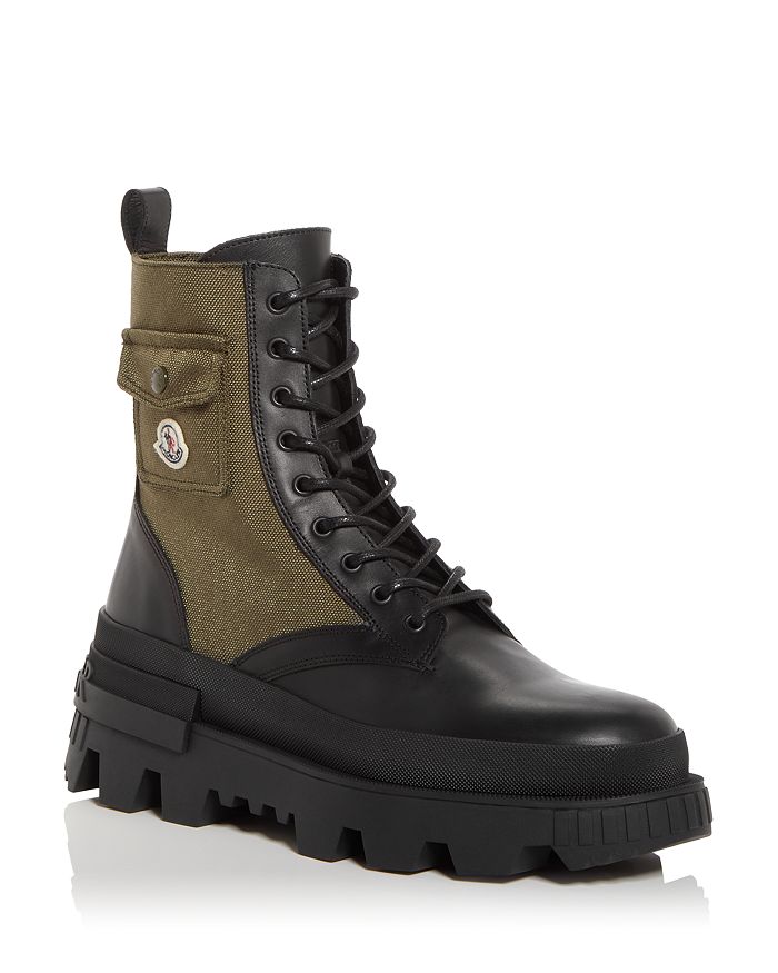 Moncler Men s Konture Pocket Combat Boots Bloomingdale s