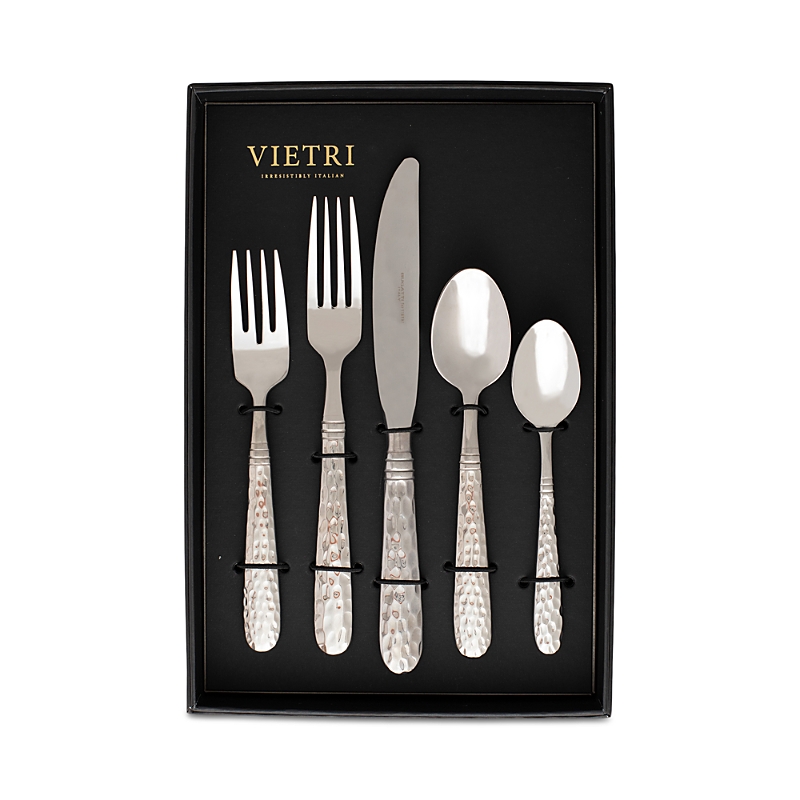 Vietri Martellato 20-piece Flatware Set In Gold