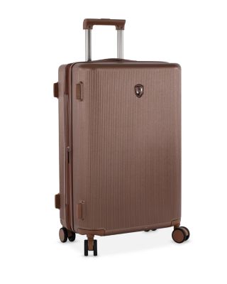 Earth Tones Medium Upright Spinner Suitcase