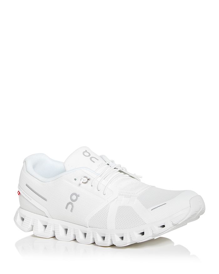 On Men's Cloud 5 Low Top Sneakers In Undyed-white | White