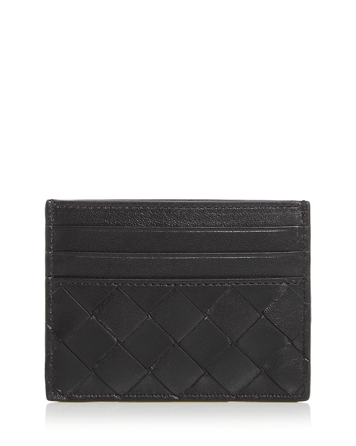Bottega Veneta Leather Card Case | Bloomingdale's
