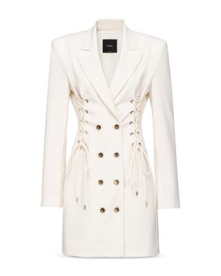 PINKO Ruspante Lace Up Blazer Dress | Bloomingdale's Women