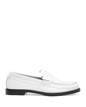 ALLSAINTS WOMEN'S SOFIE STITCHED SLIP ON PENNY LOAFER FLATS
