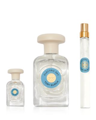 SALE！TORY BURCH ギフトセット emerson travel gift set/国内 Tory Burch Essence of Dreams Electric Sky Gift Set ($170