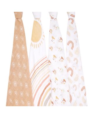 4 Pk. Printed Classic Swaddles