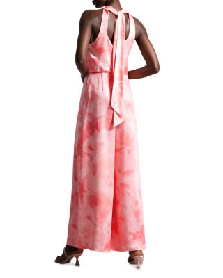 Ted Baker Tinslee Halter Neck Wide Leg Jumpsuit | Bloomingdale's