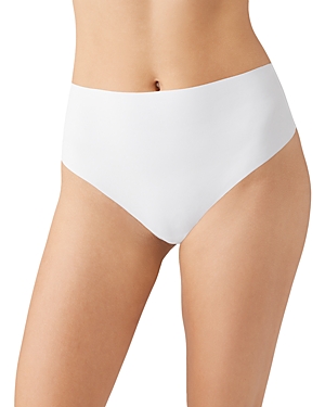 B.tempt'd By Wacoal B.bare Hi Waist Thong In White