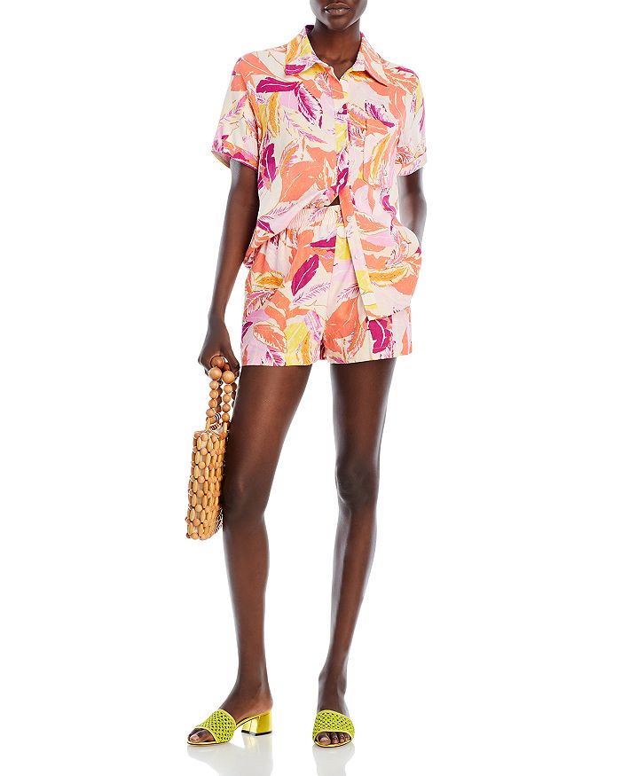 AQUA Tropical Resort Shirt & Resort Shorts 100 Exclusive