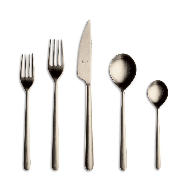 Mepra 20 Piece Flatware Set In Silver