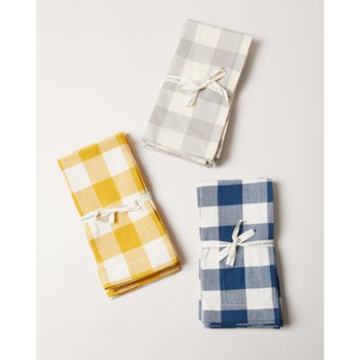 Farmer's Gingham Napkin, Set of 4