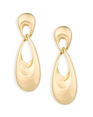 Shop Ettika Infinity Link Drop Earrings In Gold
