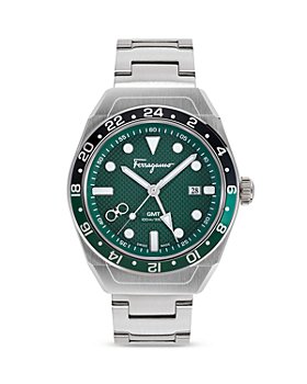 Ferragamo - SLX GMT Stainless Steel Watch, 43mm