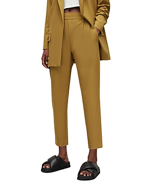 Allsaints Aleida Tri Trousers In Ecru Olive