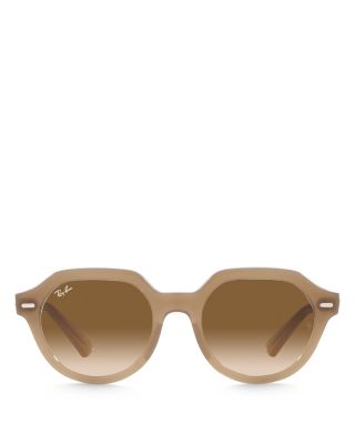 Ray-Ban Gina Round Sunglasses, 53mm