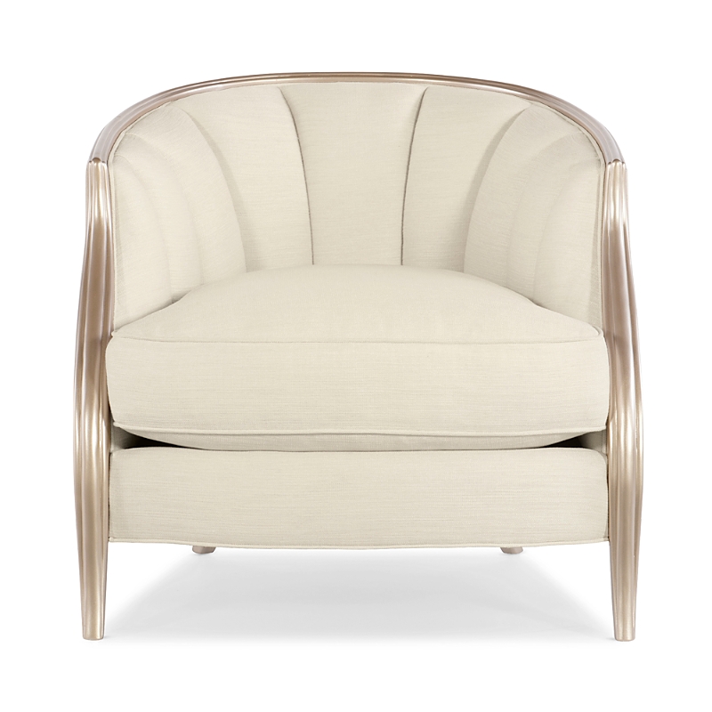 Caracole Adela Armchair In Blush