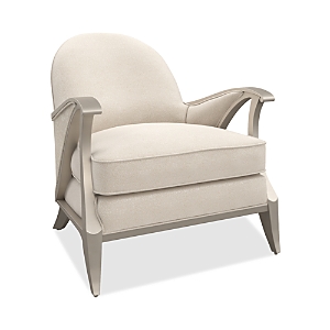Caracole Curtsy Armchair In Cream