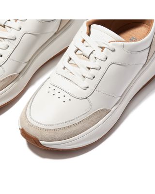 Women&#39;s F-Mode Lace Up Low Top Platform Sneakers