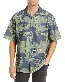 Diesel - Frank Short Sleeve Camo Camp Shirt