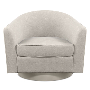 Caracole Fanciful Armchair In Light Gray
