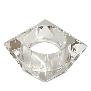 Aman Imports Acrylic Facet Napkin Ring - 100% Exclusive
