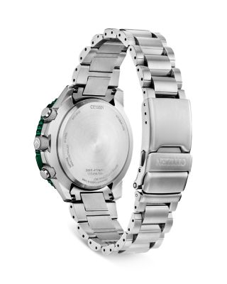 Eco Promaster Air Stainless Steel Bracelet Chronograph Watch, 46mm