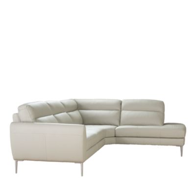 Parisi 2-Piece Leather Sectional