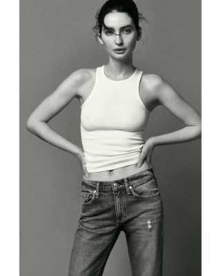 Essential Ribbed Racerback Tank