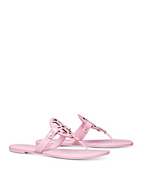 pink tory burch sandals on feet｜TikTok Search