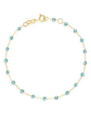18K Yellow Gold Classic Gigi Resin Bracelet