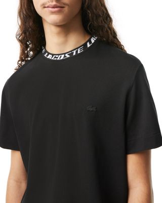 Jacquard Logo Collar Tee