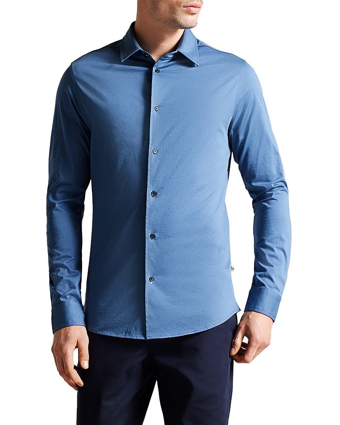 Ted Baker - Marros Long Sleeve Jersey Shirt